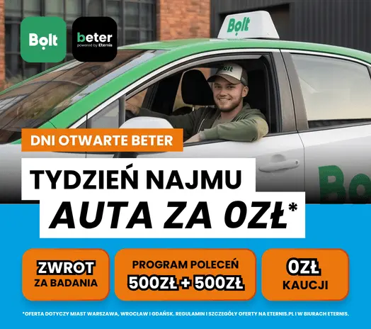 Start z Beter bez kosztów na początek
